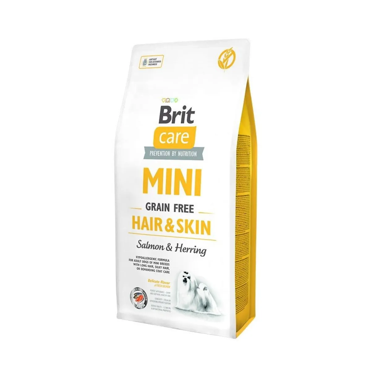 Brit Care Koiranruoat Erityistapeisiin|Koiran Kuivaruoka*Mini GF Hair&Skin
