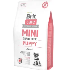 Brit Care Tarjoukset Koirille|Viljaton Koiranruoka*Mini GF Puppy Lamb