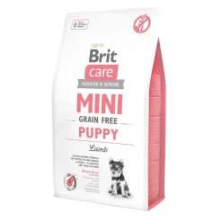 Brit Care Tarjoukset Koirille|Viljaton Koiranruoka*Mini GF Puppy Lamb