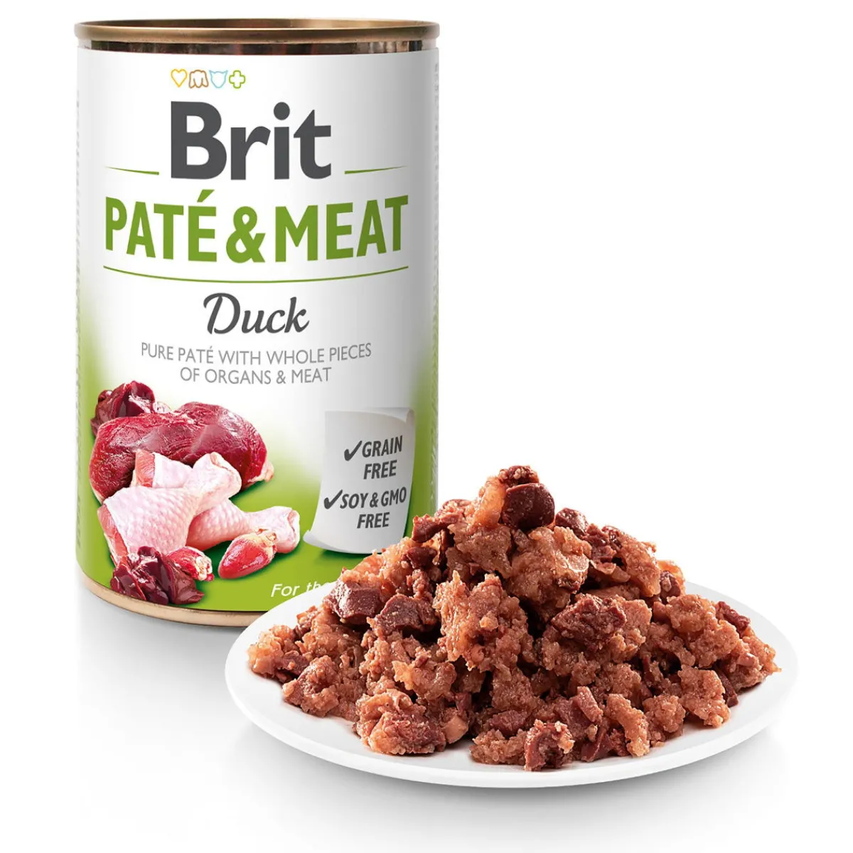 Brit Care Tarjoukset Koirille|Tarjoukset Koirille*Pate & Meat ankka 400g
