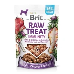 Brit Care Tarjoukset Koirille|Pehmeät Koiran Herkut*RAW Immunity kana-lammas-possuherkku 40 g