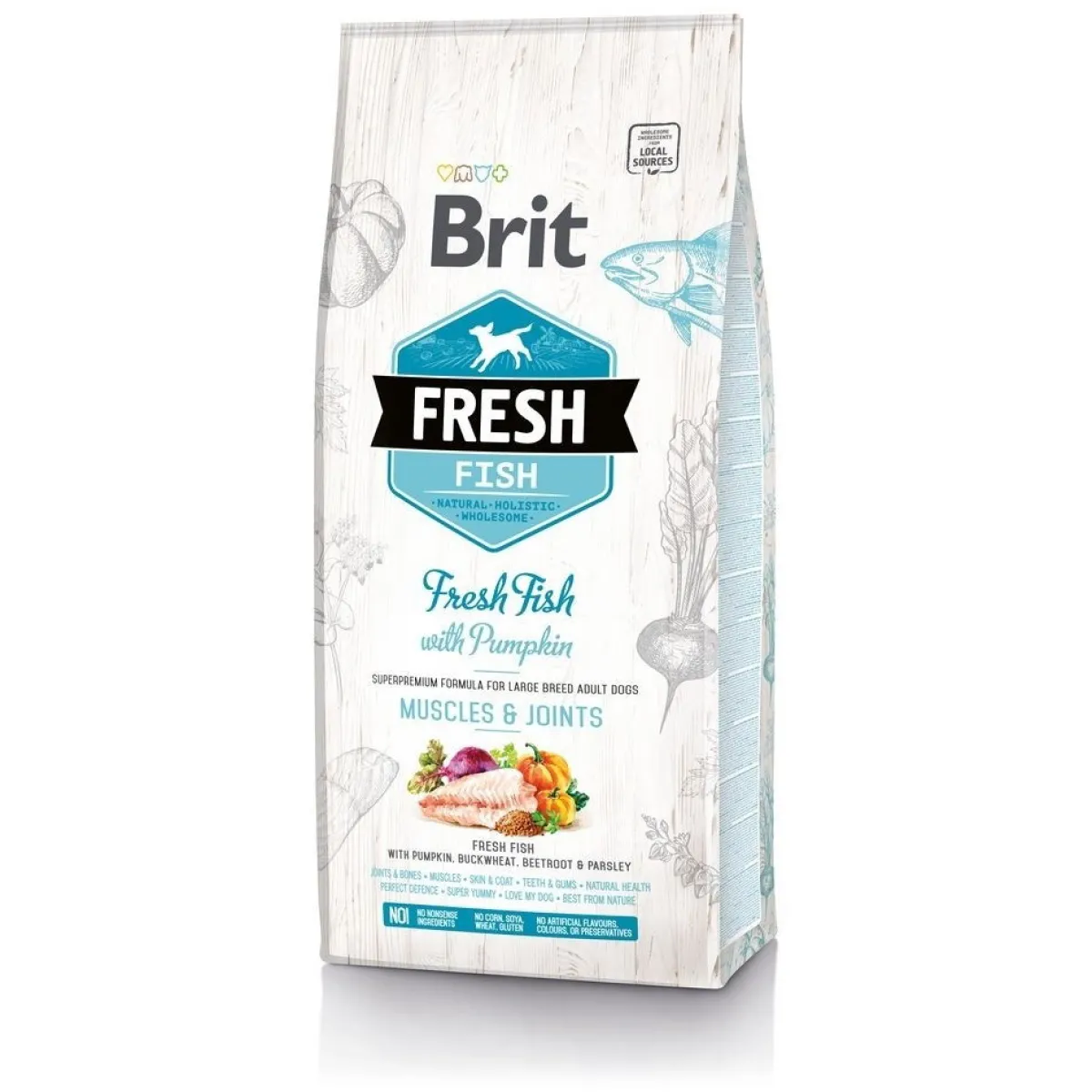 Brit Koiran Kuivaruoka*Fresh Adult Large