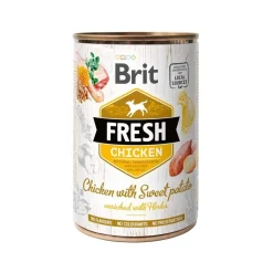 Brit Koiran Märkäruoka Ja Makkarat*Fresh kana 400g