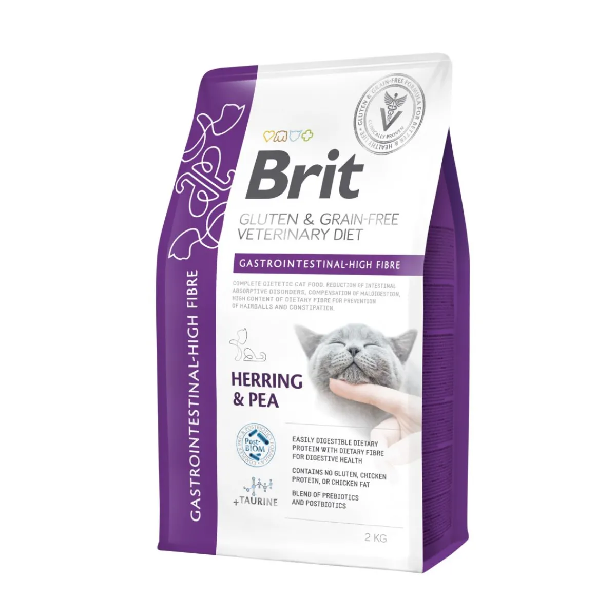 Brit Veterinary Diet Kissan Suolistosairaudet|Eläinlääkäriruoka – Uutuudet*Brit Grain-Free VD Cat Gastrointestinal High Fibre