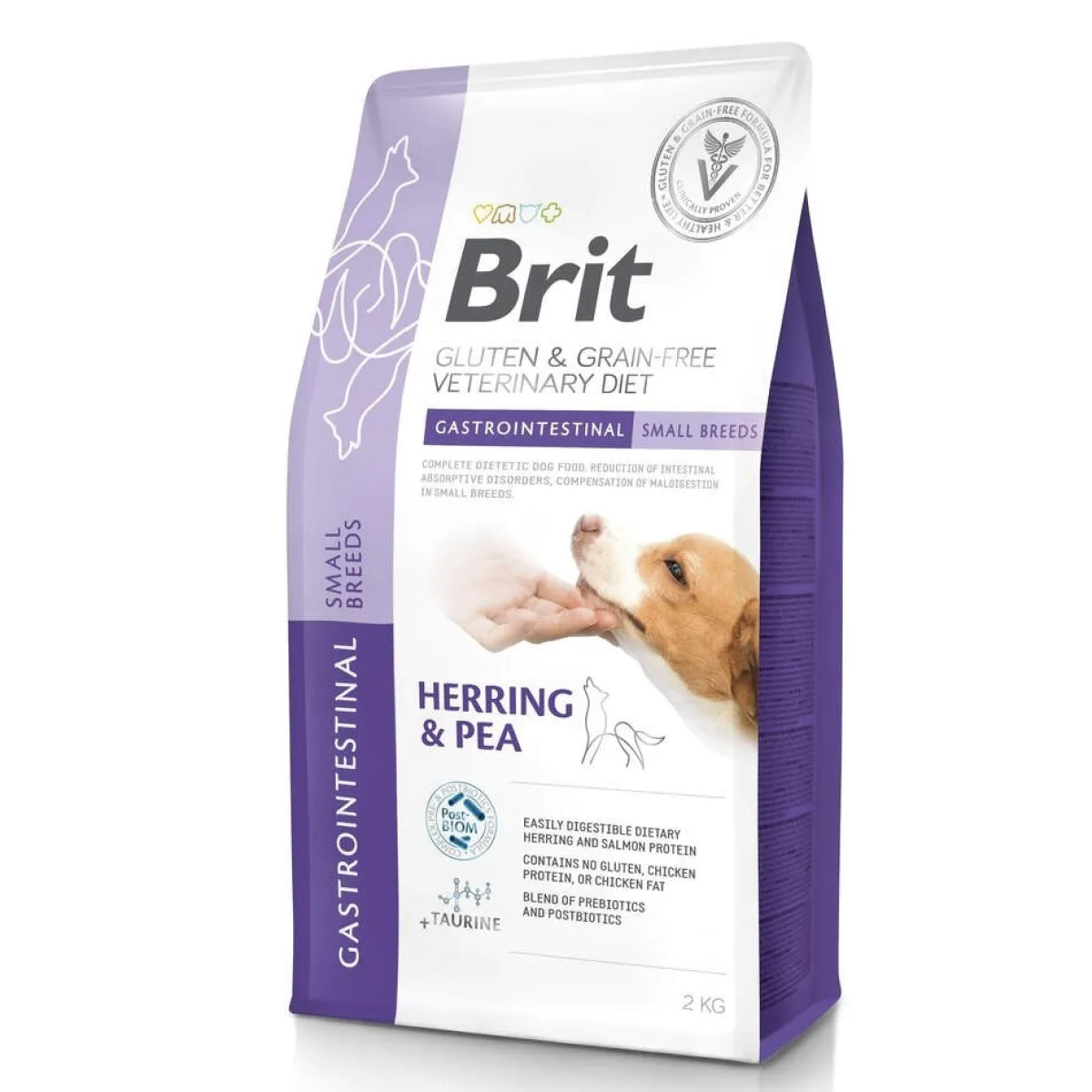 Brit Veterinary Diet Koiran Eläinlääkäriruoka|Eläinlääkäriruoka – Uutuudet*Brit Grain-Free VD Dog Gastrointestinal Small Breeds