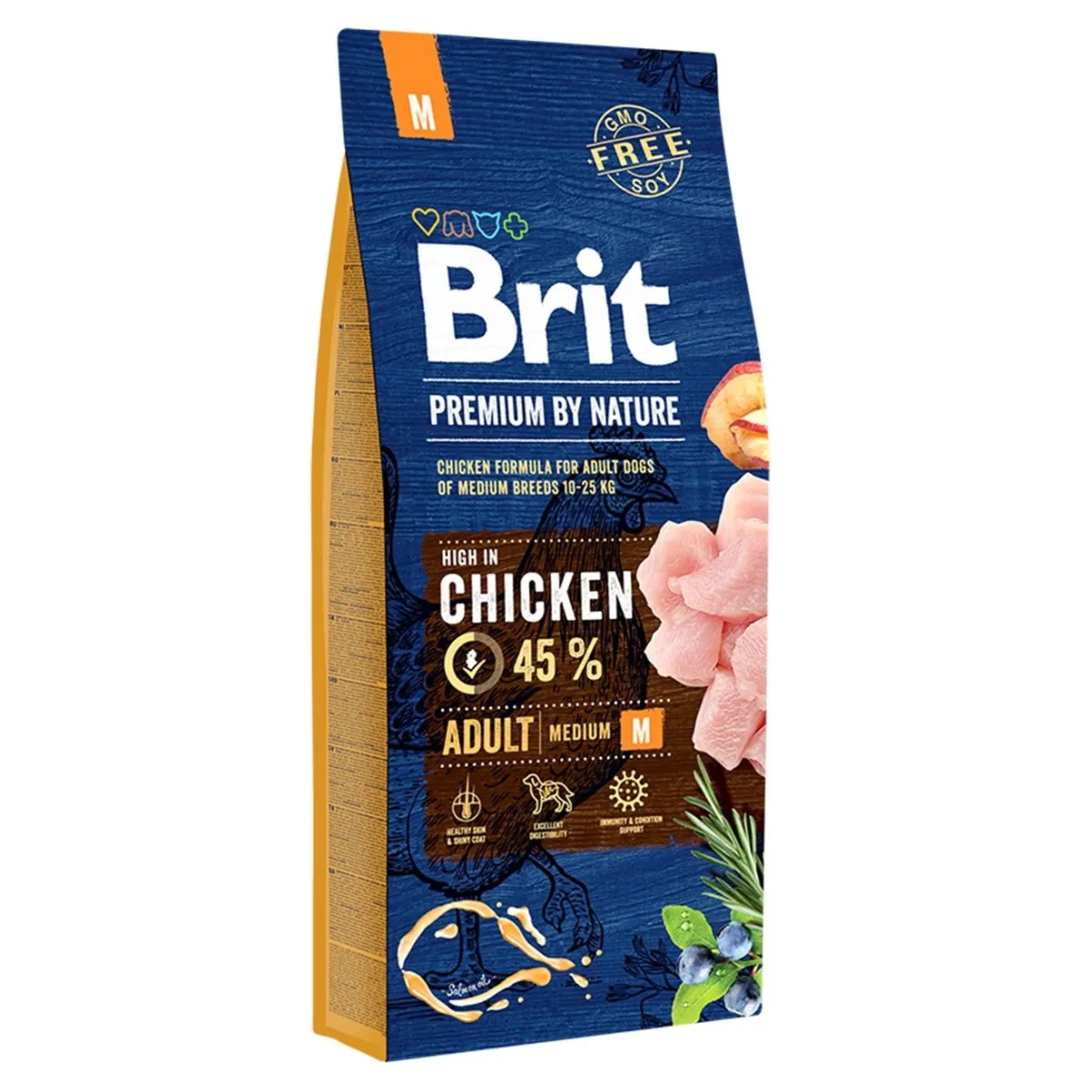 Brit Premium Koiran Kuivaruoka*by Nature Adult M