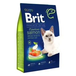Brit Premium Kissan Kuivaruoka|Kissan Erikoisruoat*by Nature Cat sterilized lohi