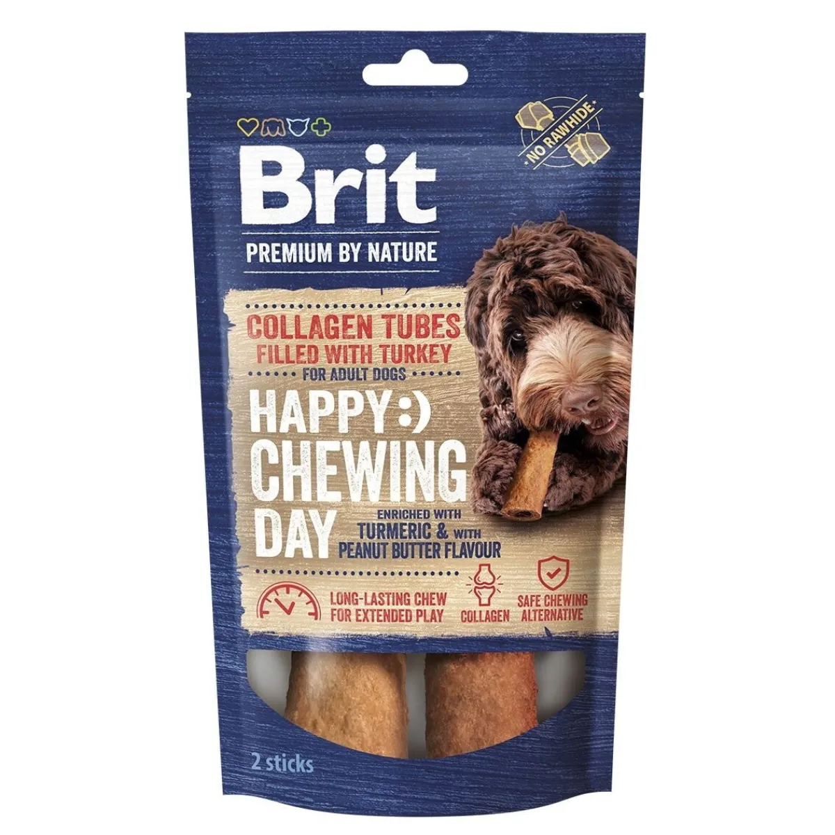 Brit Premium Puruluut*by Nature Collagen Puruluut kalkkunalla 2 kpl