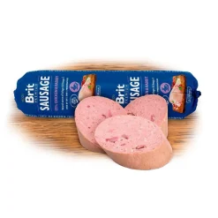 Brit Premium Koiran Märkäruoka Ja Makkarat*koiranmakkara kana & jänis, 800 g