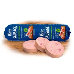 Brit Premium Koiran Märkäruoka Ja Makkarat*makkara Kana&Riista 800g