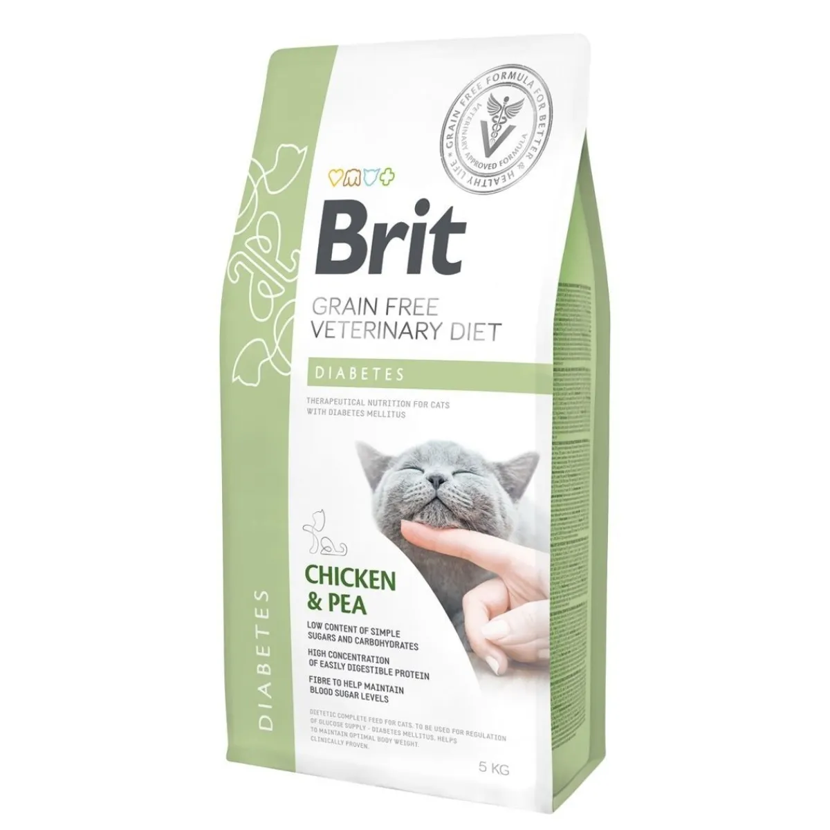 Brit Veterinary Diet Kissan Diabetes|Kissan Erikoisruoka*Cat Diabetes Grain Free