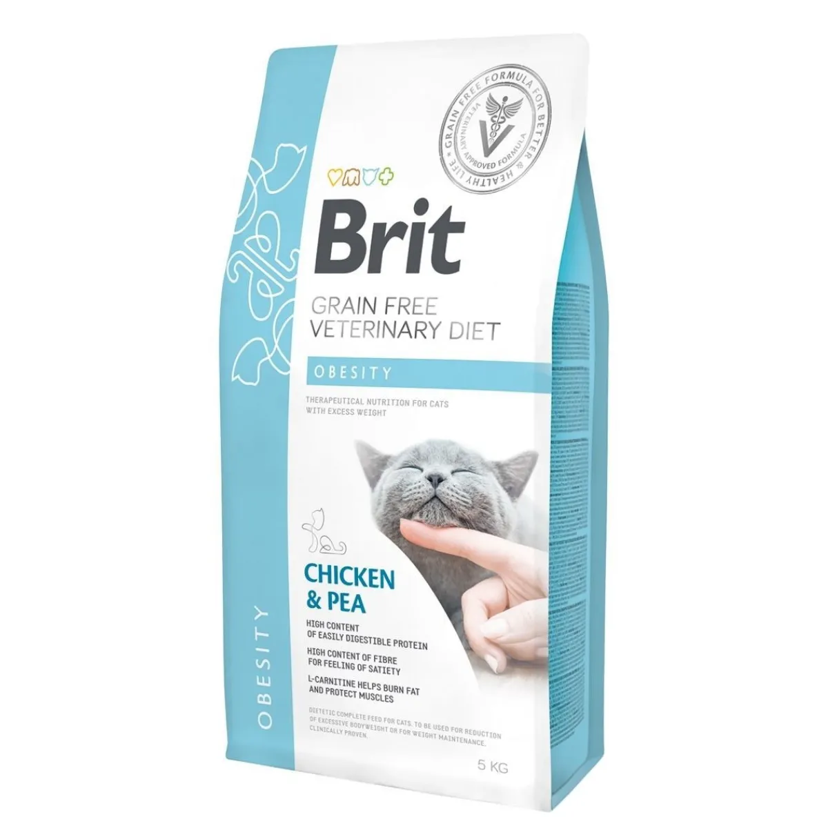 Brit Veterinary Diet Kissan Ylipaino|Kissan Erikoisruoka*Cat Obesity Grain Free