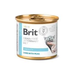 Brit Veterinary Diet Kissan Ylipaino|Kissan Erikoisruoka*Cat Obesity Grain Free wet 200 g