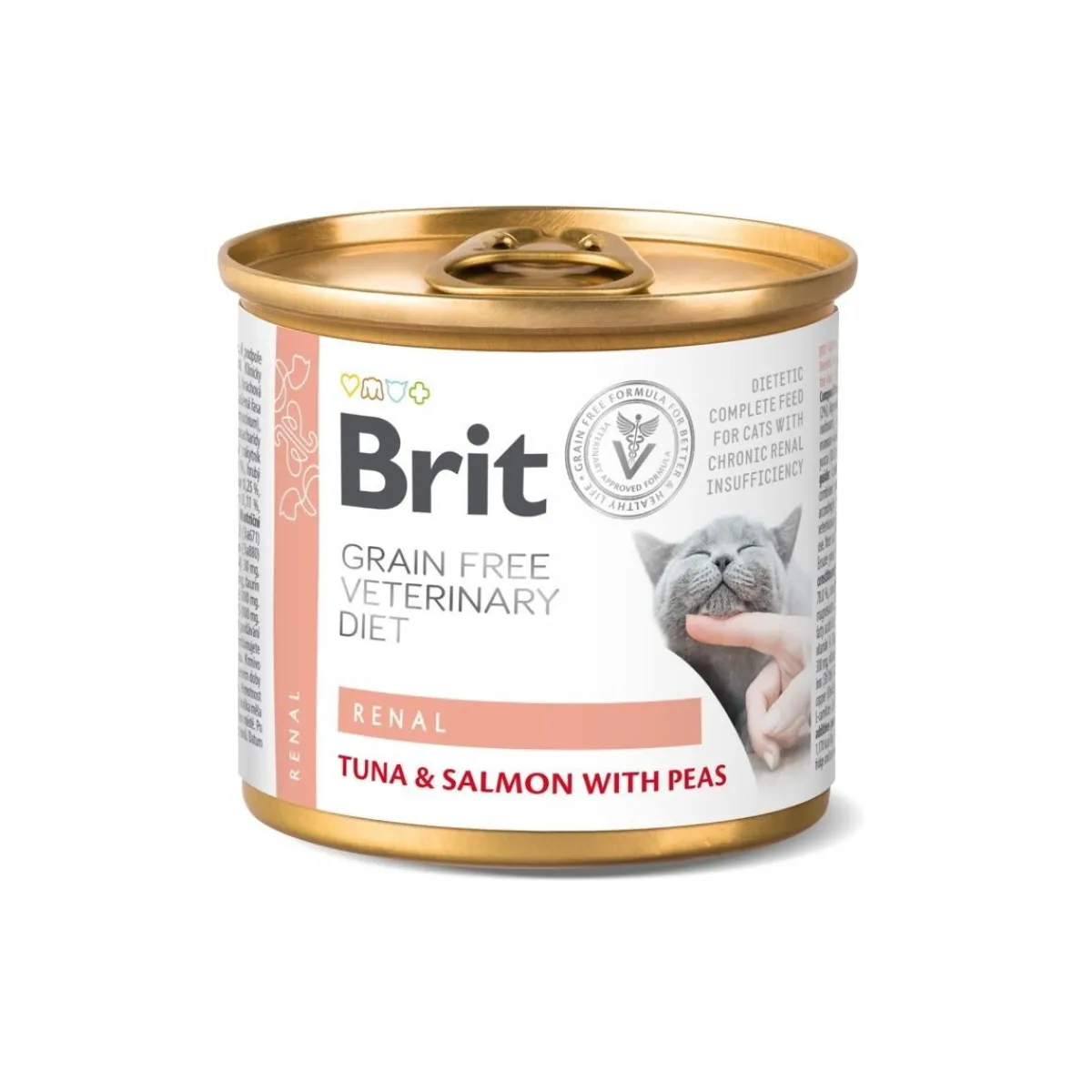 Brit Veterinary Diet Kissan Erikoisruoka|Kissan Munuaisten Vajaatoiminta*Cat Renal Grain Free wet 200 g