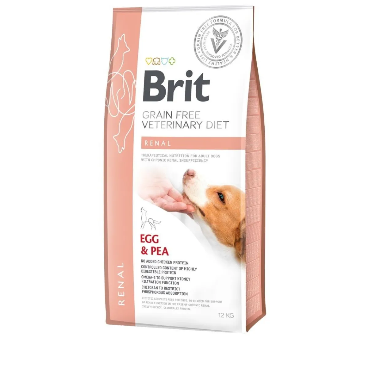 Brit Veterinary Diet Koiran Eläinlääkäriruoka|Koiran Munuaisten Vajaatoiminta*Dog Renal Grain Free