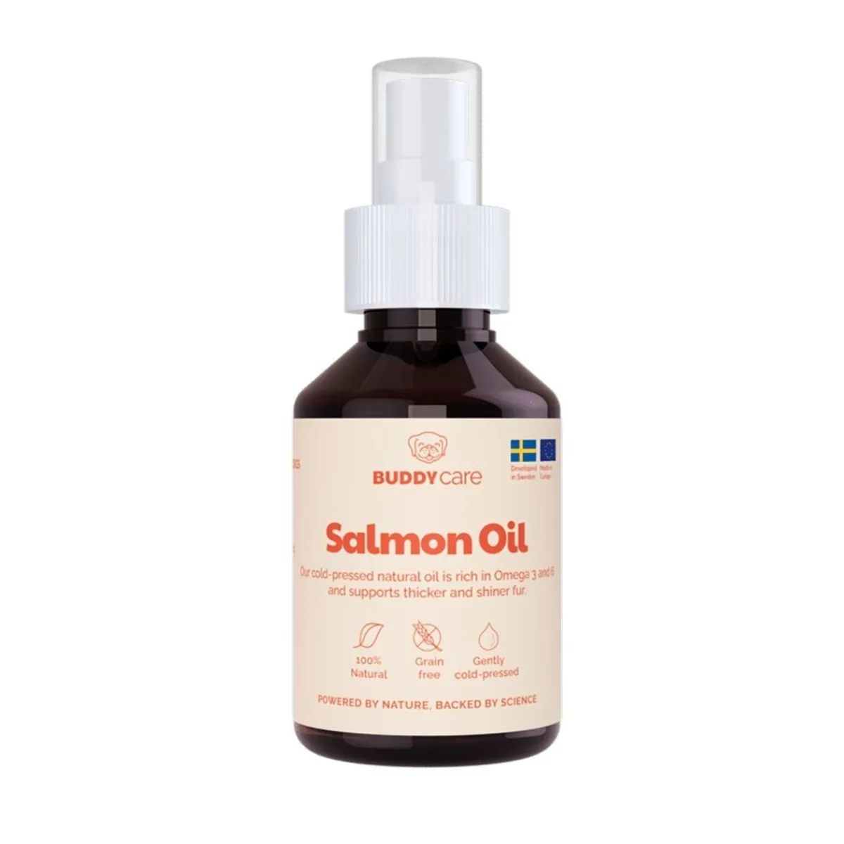 Buddy Öljyt, Vitamiinit Ja Lisäravinteet|Ravintoöljyt Ja Vitamiinit*Care lohiöljyspray 100 ml