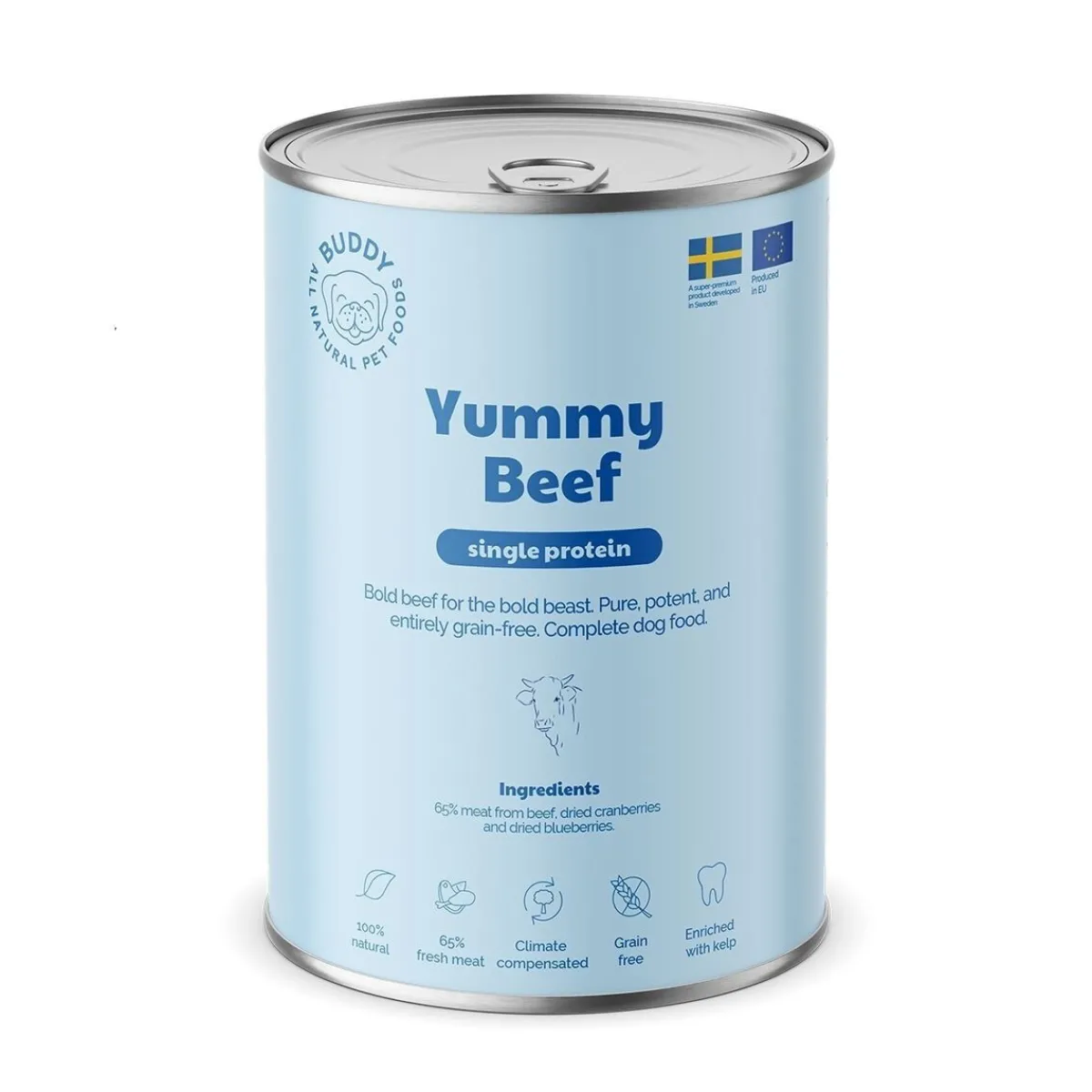 Buddy Tarjoukset Koirille|Koiran Märkäruoka Ja Makkarat*Yummy Beef 400g