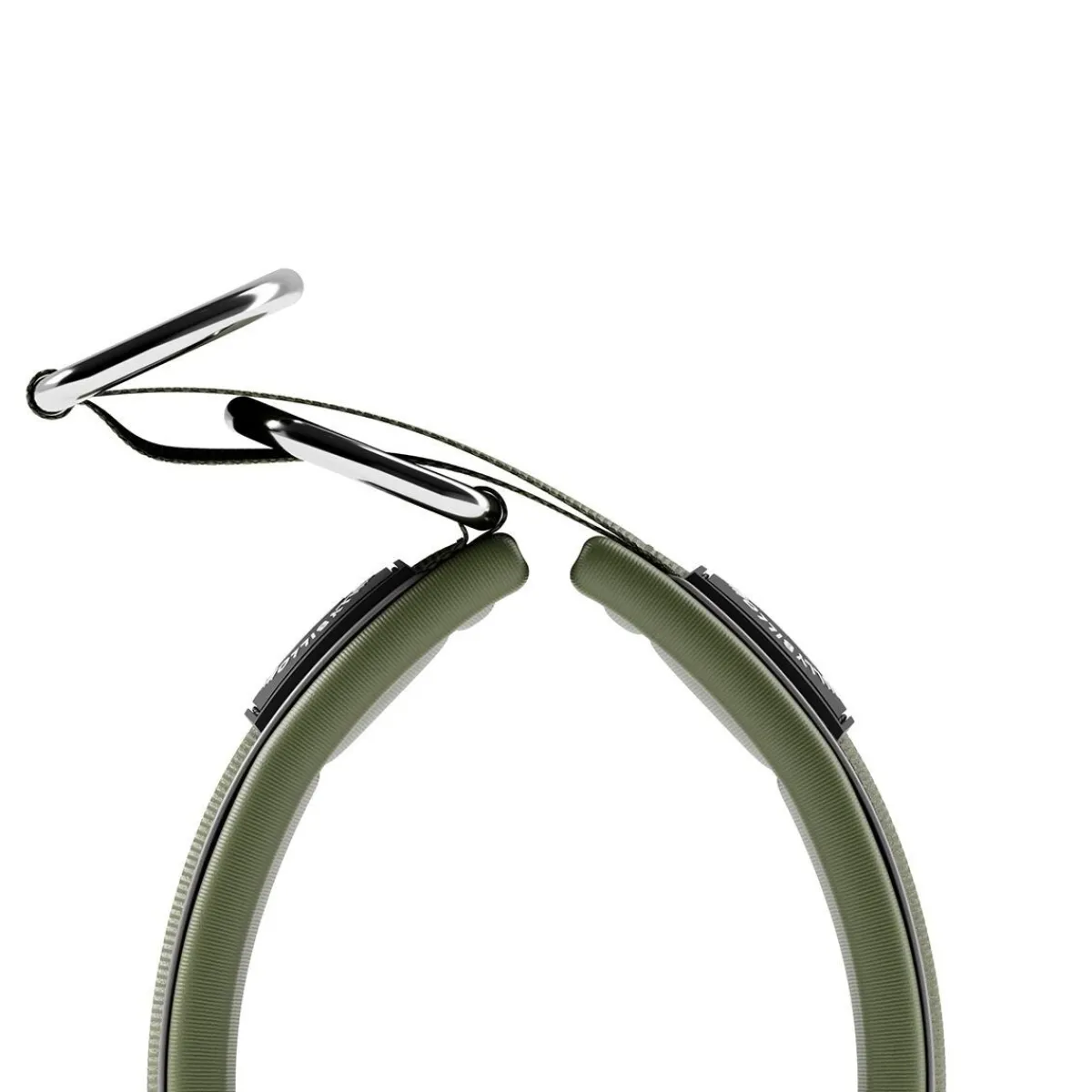 BullyBillows Koiran Heijastimet Ja Valot|Koiran Pannat*koiran puolikiristävä panta 5 cm, khaki