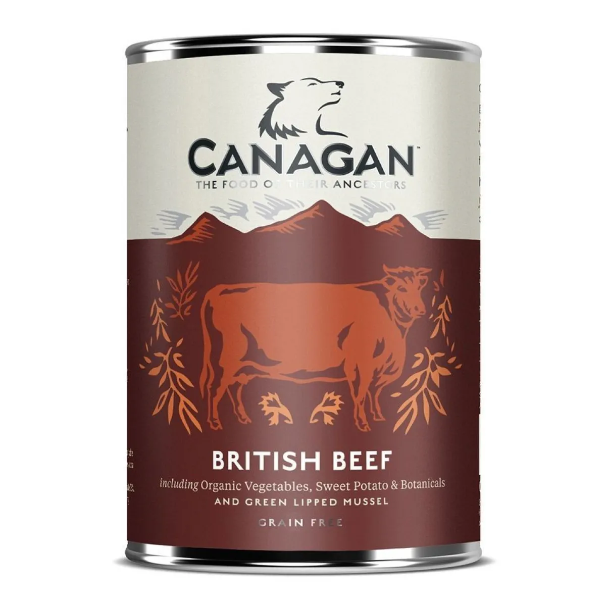 Canagan Koiran Märkäruoka Ja Makkarat*British Beef 400 g