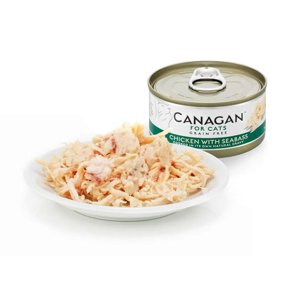 Canagan Kissan Märkäruoka*Cat Kana & meribassi 75g
