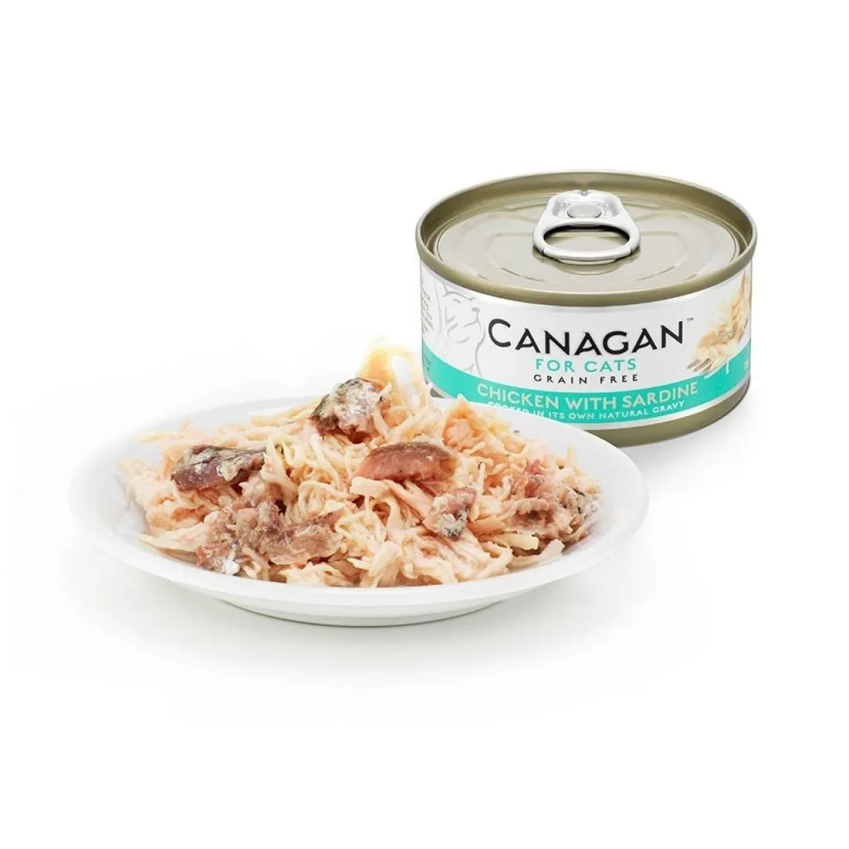 Canagan Kissan Märkäruoka*Cat Kana & sardiini 75g