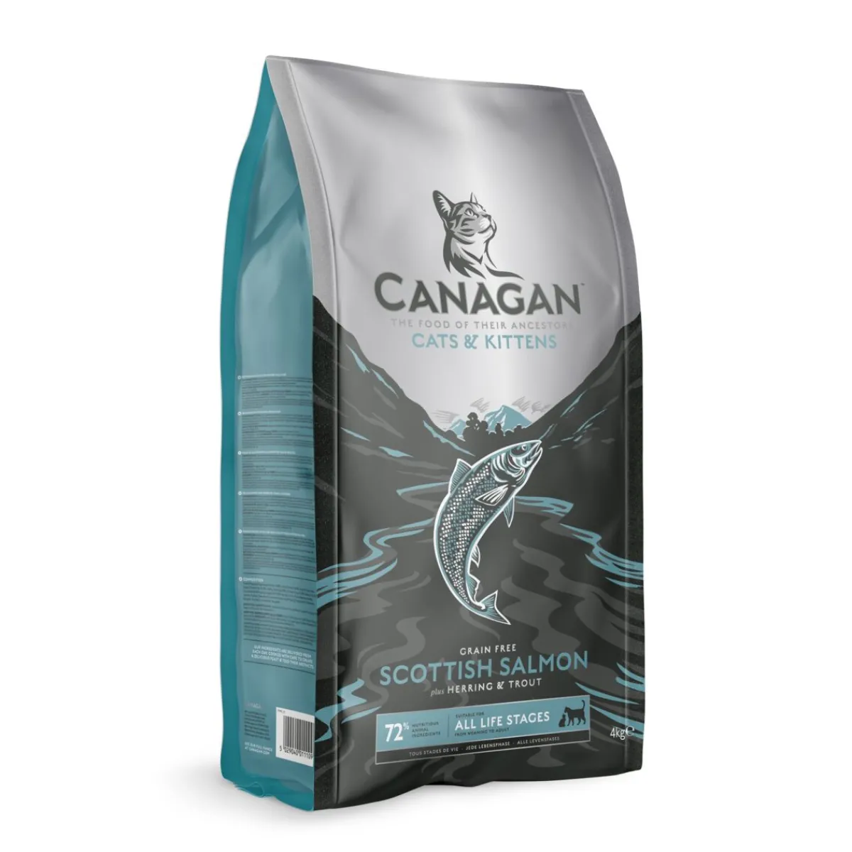 Canagan Viljaton Kissanruoka|Kissan Kuivaruoka*Cat Scottish Salmon