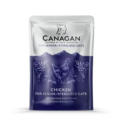 Canagan Seniorikissan Ruoka|Kissan Märkäruoka*Cat Sterilised kana 85g