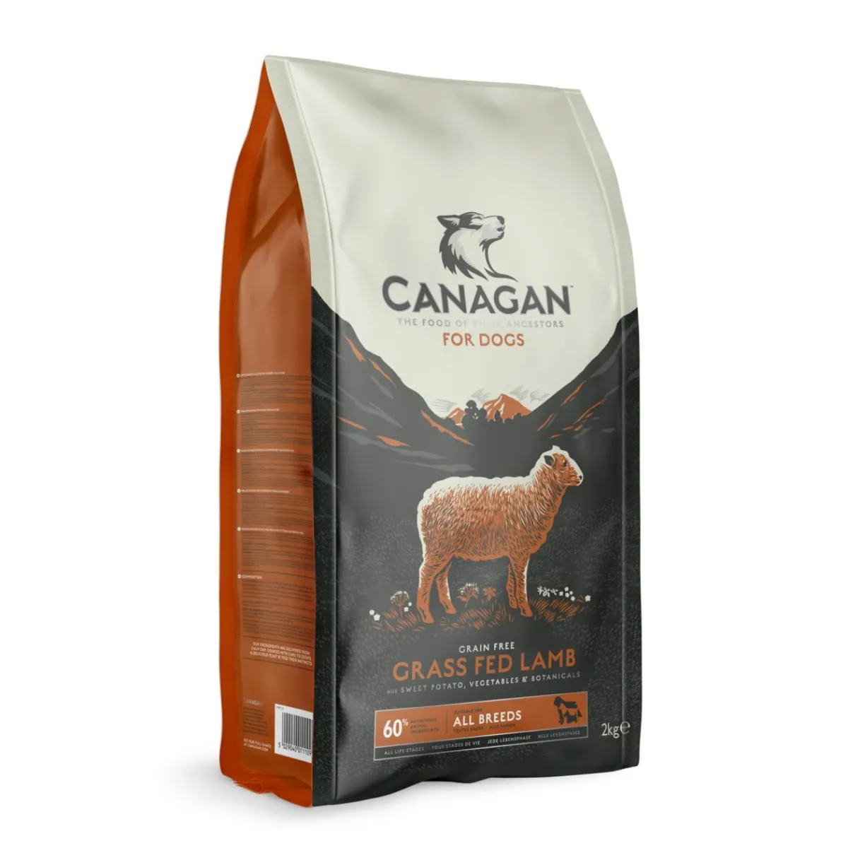 Canagan Koiran Kuivaruoka|Viljaton Koiranruoka*Grass Fed Lamb