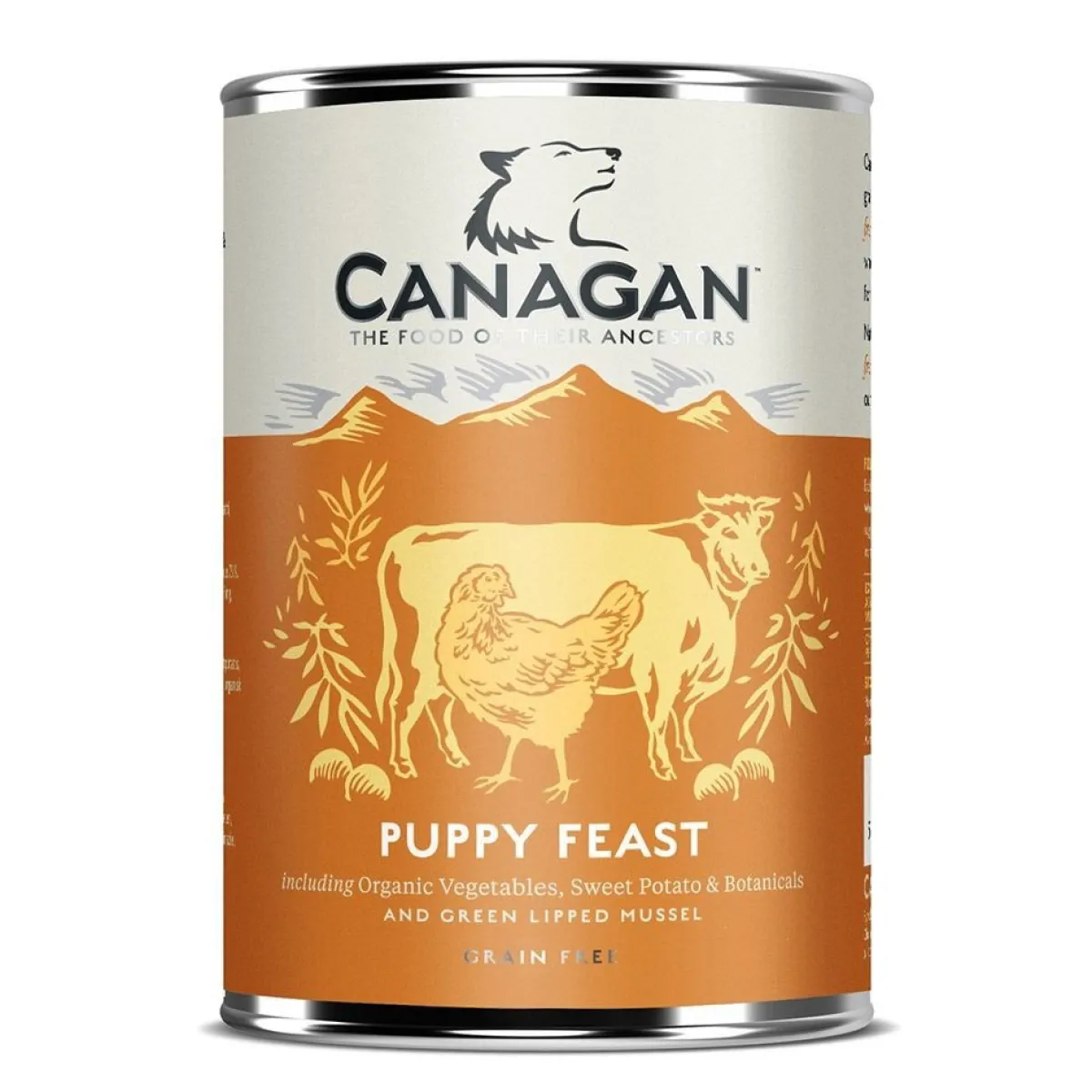 Canagan Penturuoka|Penturuoka*Puppy Feast kana & nauta 400g