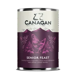 Canagan Koiran Märkäruoka Ja Makkarat|Senioriruoka*Senior kana-kalkkuna, 400g