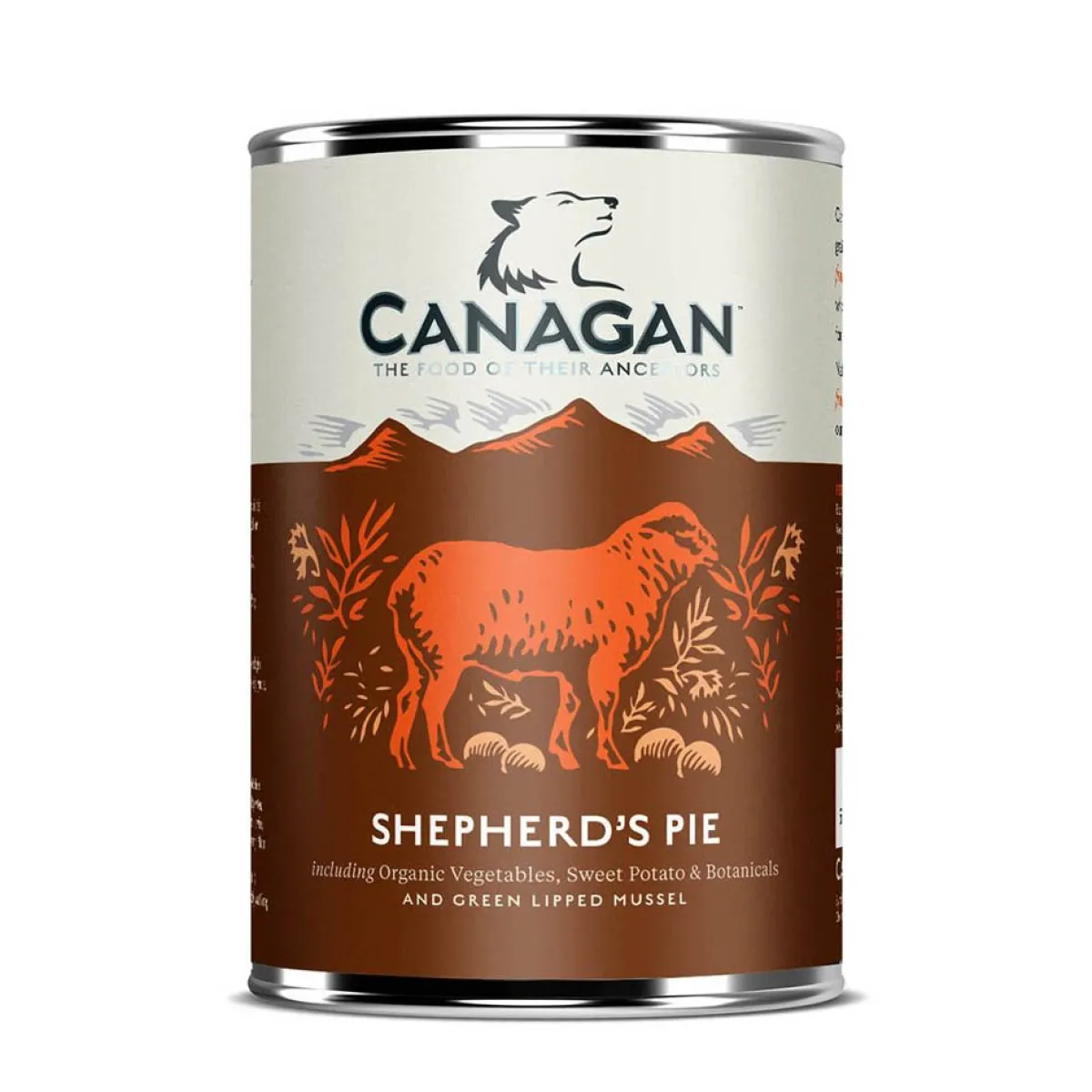 Canagan Koiran Märkäruoka Ja Makkarat*Shepherds Pie lammas, 400g