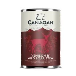Canagan Koiran Märkäruoka Ja Makkarat*Stew riista-villisika, 400g