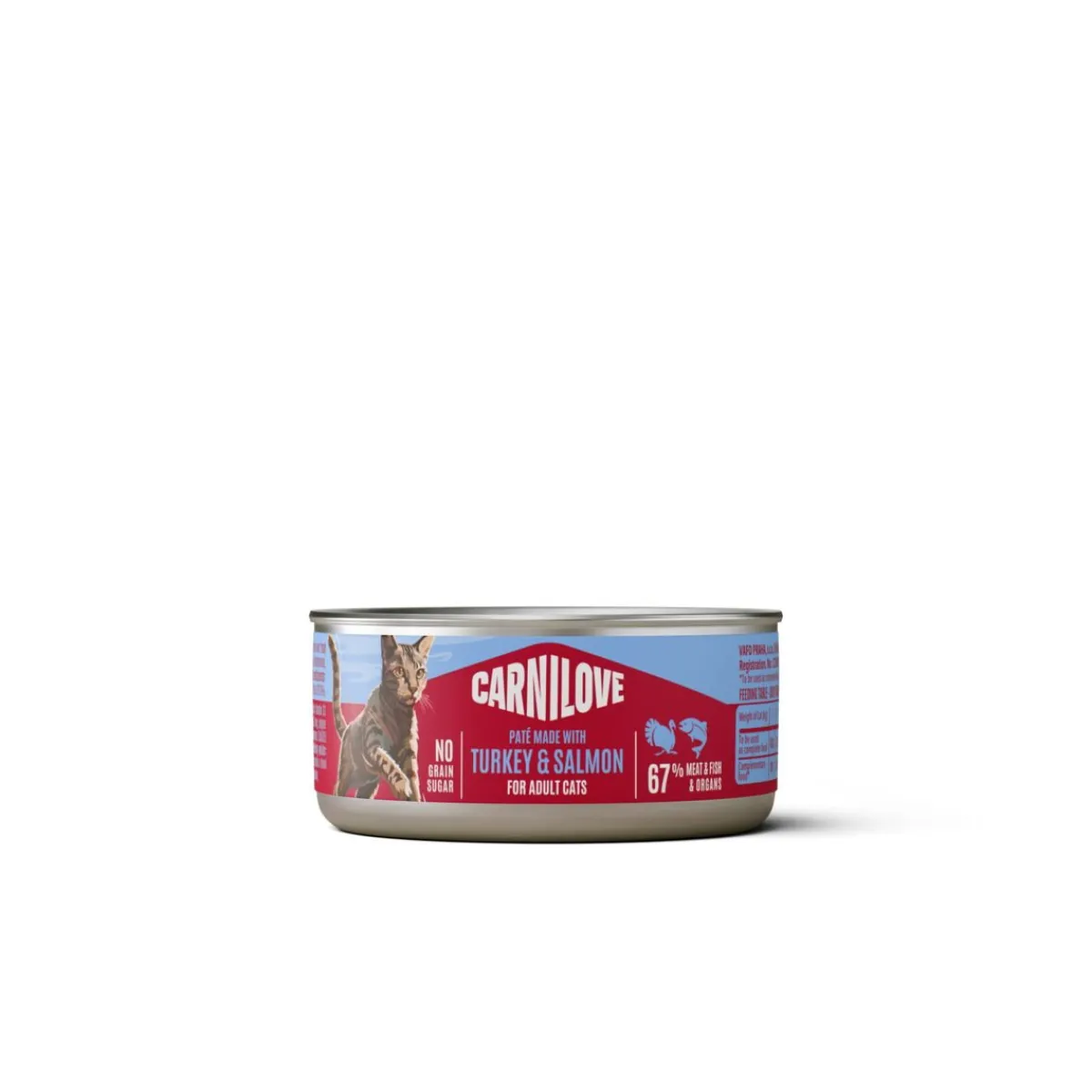 Carnilove Kissan Märkäruoka*Cat Adult Turkey & Salmon Patee 100 g