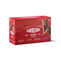 Carnilove Kissan Märkäruoka|Uutuudet Kissoille*Cat gravy rich multipack 12 x 85 g