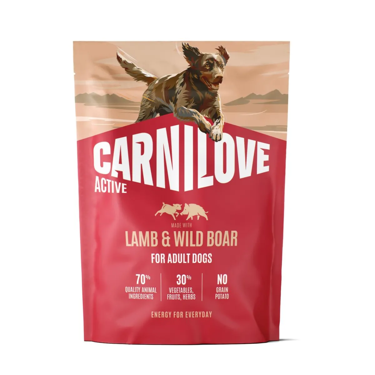 Carnilove Koiranruoat Erityistapeisiin|Koiran Kuivaruoka*Dog Adult Active Lamb & Wild boar