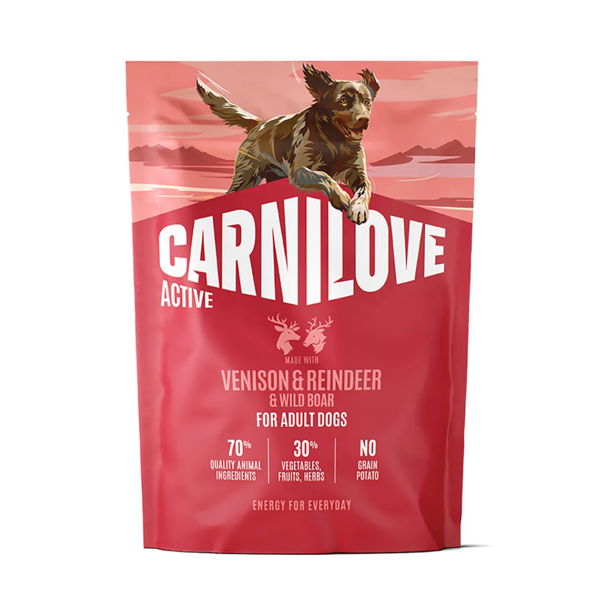 Carnilove Koiranruoat Erityistapeisiin|Koiran Kuivaruoka*Dog Adult Active Venison, Reindeer & Wild boar