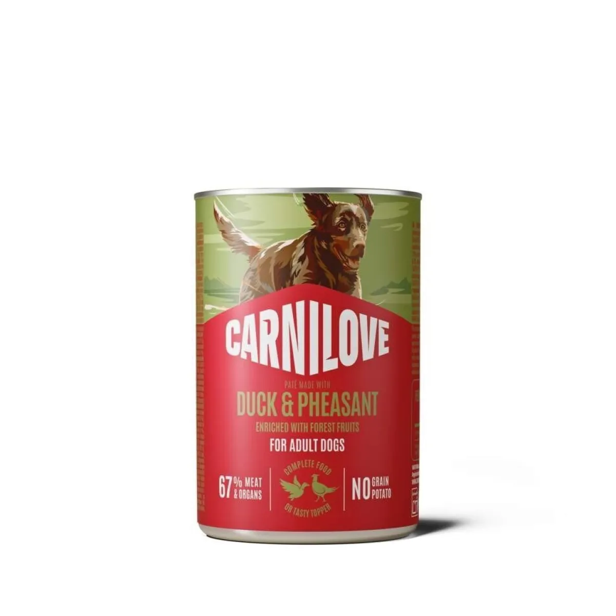 Carnilove Koiran Märkäruoka Ja Makkarat|Uutuudet Koirille*Dog Adult Duck & Pheasant Patee 400 g