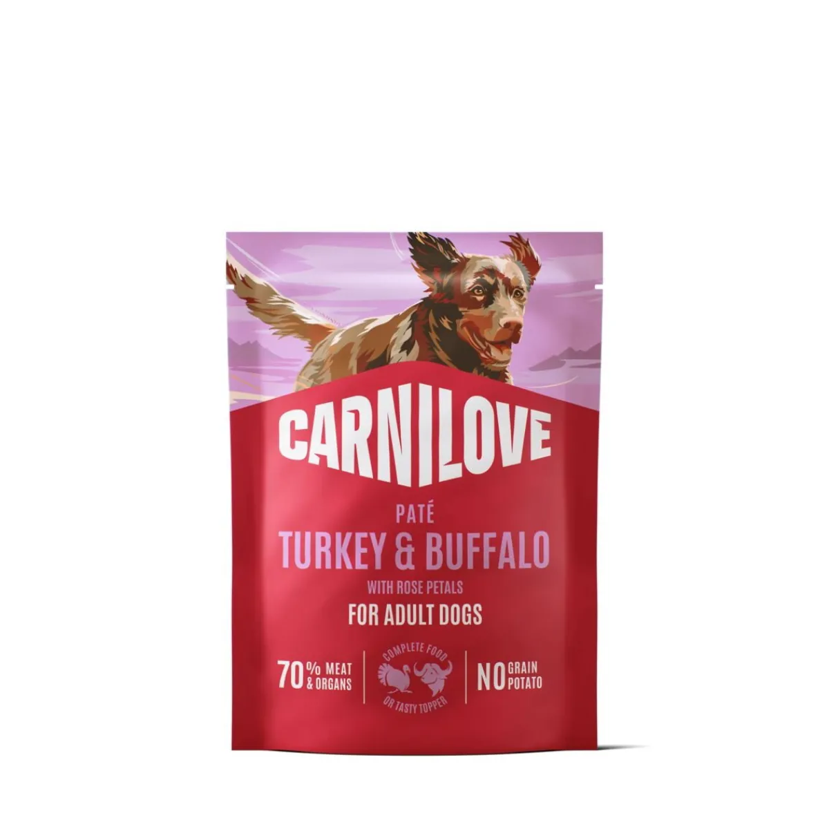 Carnilove Koiran Märkäruoka Ja Makkarat|Uutuudet Koirille*Dog Adult Turkey & Buffalo Patee 300 g
