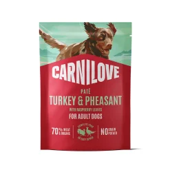 Carnilove Koiran Märkäruoka Ja Makkarat|Uutuudet Koirille*Dog Adult Turkey & Pheasant Patee 300 g