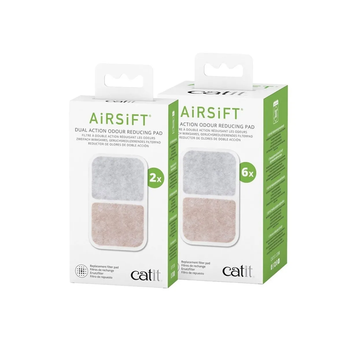 Catit Kissanvessan Siivoaminen*AiRSiFT Dual Action vaihtosuodatin