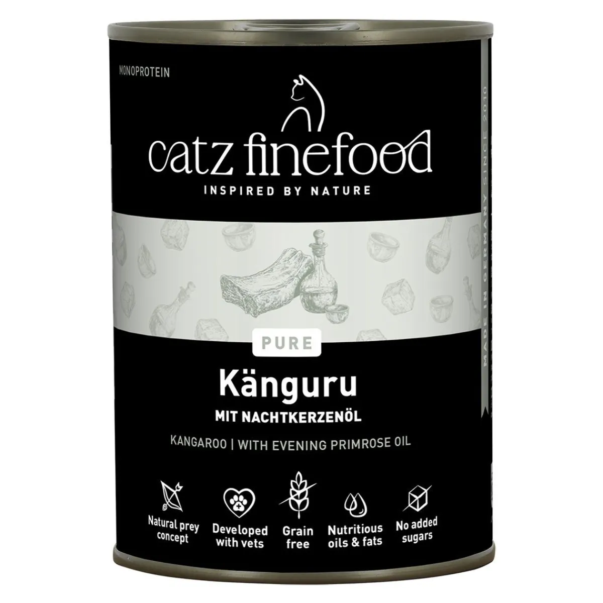 Catz Finefood Kissan Märkäruoka*Purrrr N°107 kenguru 400 g