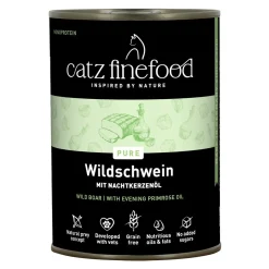 Catz Finefood Kissan Märkäruoka*Purrrr N°109 villisika 400 g