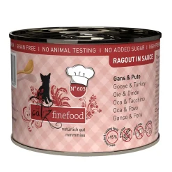 Catz Finefood Kissan Märkäruoka*Ragout N°603 hanhi & kalkkuna 190 g