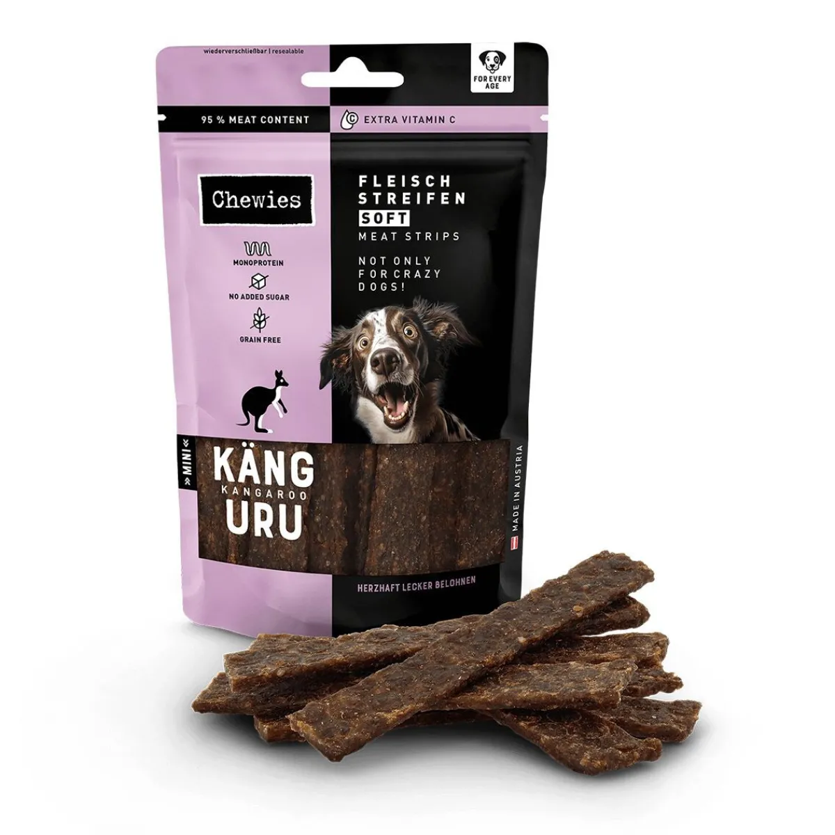 Chewies Pikkuherkut Ja Treeninamit*Kenguru pehmeät lihasiivut