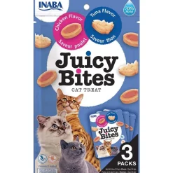 Churu Nestemäiset Kissanherkut|Ruokalisukkeet*Juicy kissanherkut kana-tonnikala