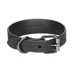 Collar of Sweden Koiran Pannat*kapea solkipanta, musta glitter