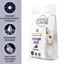 Compact Care Tarjoukset Kissoille*Premium White Lavender 4 x 10kg