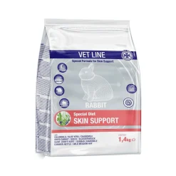 Cunipic Kanin Ruoka|Pieneläinten Ruoka*Vet Line Rabbit Skin Support 1,4 kg