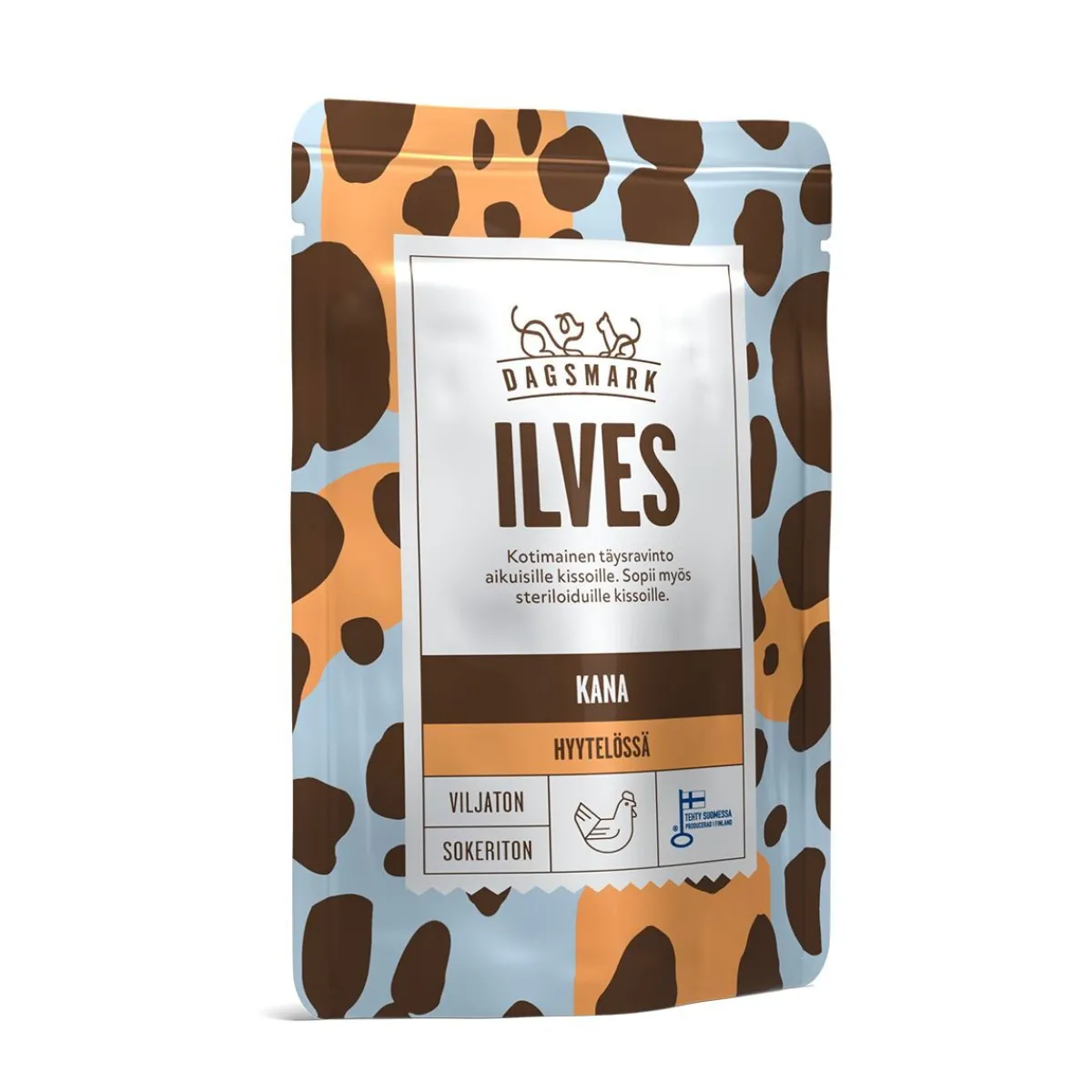 Dagsmark Kissan Märkäruoka|Kotimainen Kissanruoka*Ilves kana hyytelössä 8x80g