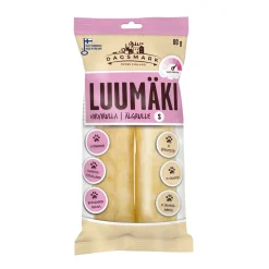 Dagsmark Kotimaiset Koiran Herkut|Puruluut*Nahkarulla Hirvi S 80g
